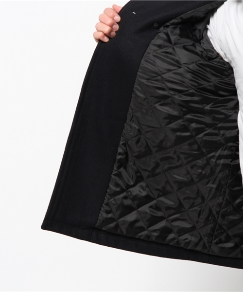 OUTLET(アウトレット)の「【Ciaopanic】メルトンPコート(ピーコート・メンズ・ブラック/ネイビー・LARGE/MEDIUM)」の9枚目の写真