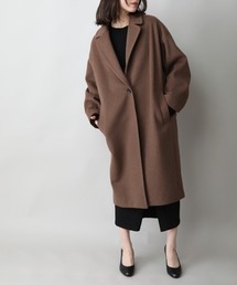 Munich | Munich(ミューニック) ヘリンボーンチェスターコート(ステンカラーコート)