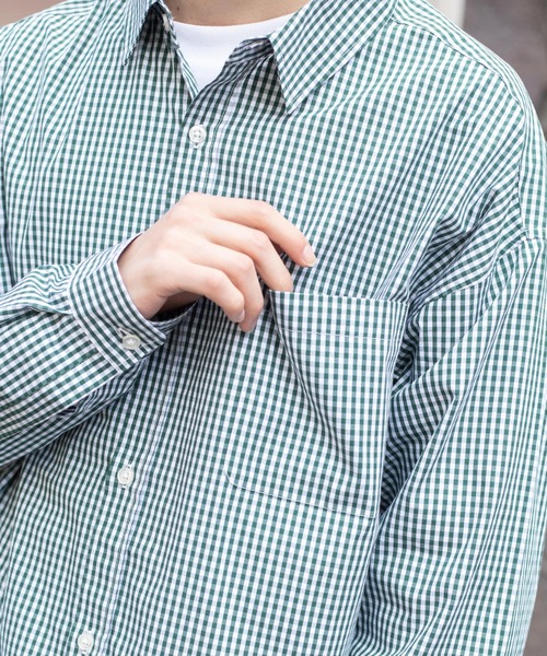 WEGO(ウィゴー)の「WEGO/ルーズチェックシャツ(シャツ/ブラウス・メンズ・その他2/その他1・MEDIUM/LARGE)」の16枚目の写真