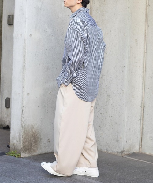 WEGO(ウィゴー)の「WEGO/ルーズチェックシャツ(シャツ/ブラウス・メンズ・その他2/その他1・MEDIUM/LARGE)」の3枚目の写真