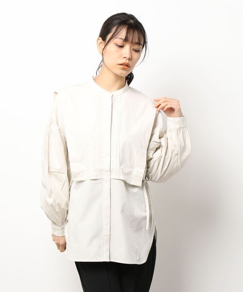 AMERICAN HOLIC（アメリカンホリック）の「ブザムバンドカラーブラウス（シャツ/ブラウス・レディース・アイボリー/ブラック/チェック・M/L）」の13枚目の写真