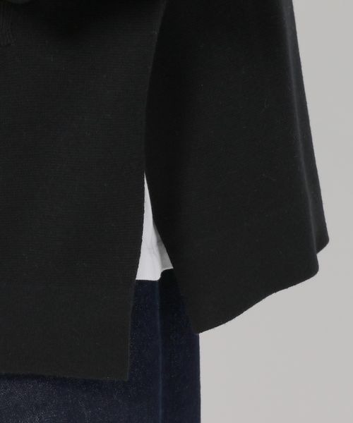 LOWRYS FARM(ローリーズファーム)の「チャイナカーデ 267537(カーディガン/ボレロ・メンズ・ライトグレー/ブラック・MEDIUM/LARGE)」の5枚目の写真