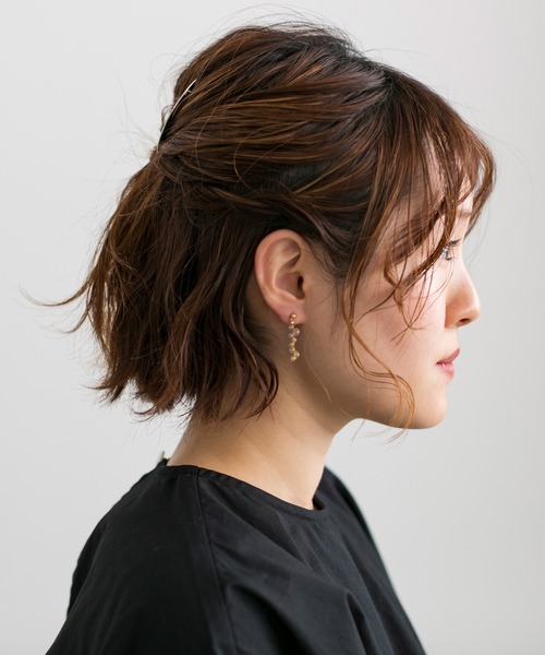 note et silence （ノートエシロンス）の「【 AMB100貨 】shabondama イヤリング（イヤリング・レディース・その他・FREE）」の4枚目の写真