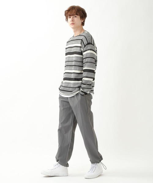 ALAND(エーランド)の「3.3Field Trip/WIDE NYLON パンツ 2269944(その他パンツ・メンズ・ブラック/グレー・FREE)」の13枚目の写真