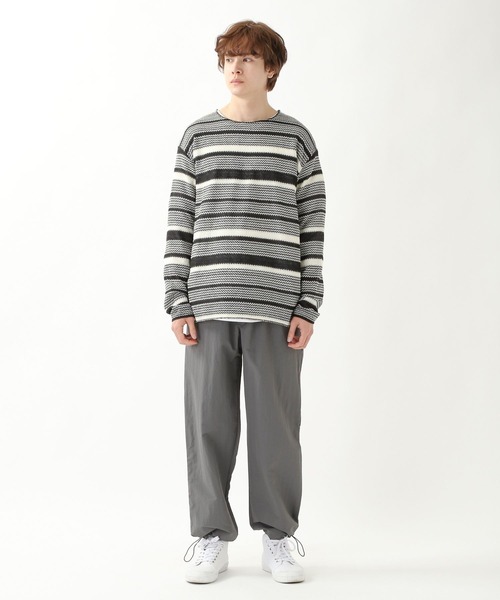 ALAND(エーランド)の「3.3Field Trip/WIDE NYLON パンツ 2269944(その他パンツ・メンズ・ブラック/グレー・FREE)」の5枚目の写真