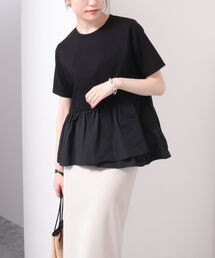 ◇【WEB限定】裾フリルTシャツ