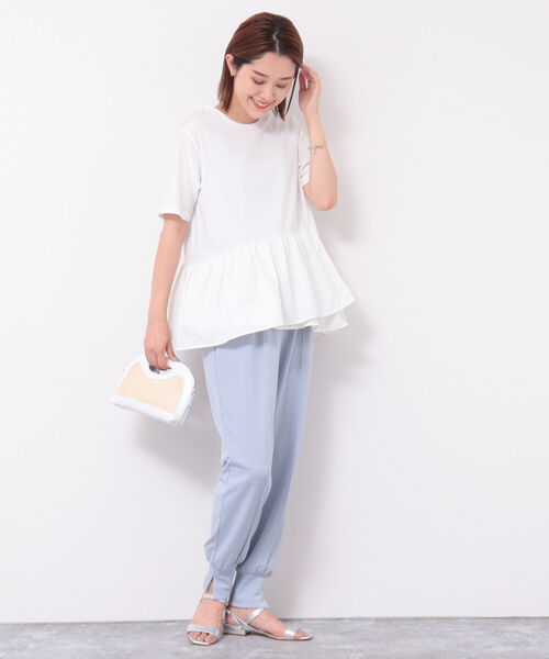 セール】◇【WEB限定】裾フリルTシャツ（Tシャツ/カットソー