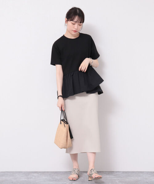 セール】◇【WEB限定】裾フリルTシャツ（Tシャツ/カットソー