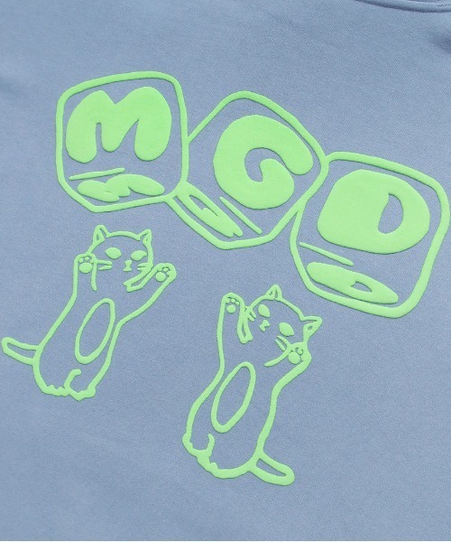 MAHAGRID（マハグリッド）の「【mahagrid】MGD DICE HOODIE / マハグリッド MGD ダイス ロゴ フーディー（パーカー・メンズ・ライトグレー/ライトブルー・SMALL/MEDIUM/LARGE/X-LARGE）」の17枚目の写真