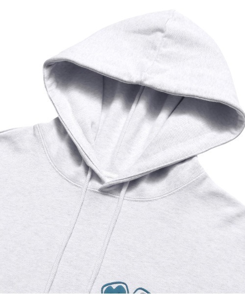 MAHAGRID（マハグリッド）の「【mahagrid】MGD DICE HOODIE / マハグリッド MGD ダイス ロゴ フーディー（パーカー・メンズ・ライトグレー/ライトブルー・SMALL/MEDIUM/LARGE/X-LARGE）」の8枚目の写真