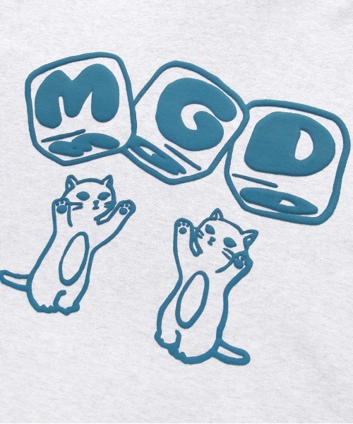 MAHAGRID（マハグリッド）の「【mahagrid】MGD DICE HOODIE / マハグリッド MGD ダイス ロゴ フーディー（パーカー・メンズ・ライトグレー/ライトブルー・SMALL/MEDIUM/LARGE/X-LARGE）」の16枚目の写真