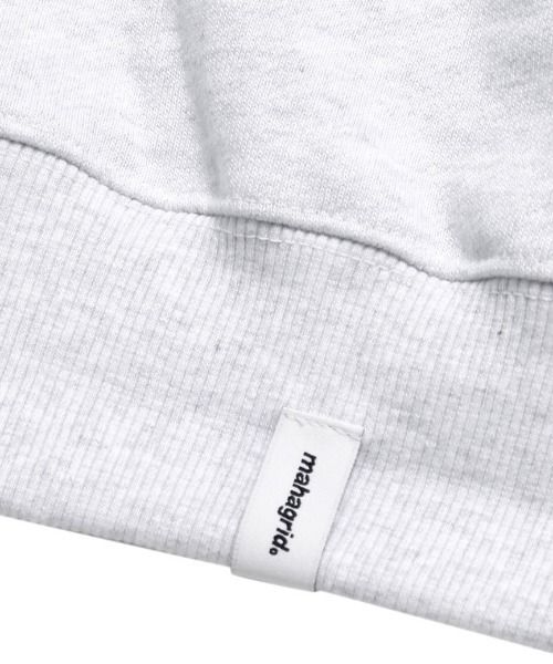 MAHAGRID（マハグリッド）の「【mahagrid】MGD DICE HOODIE / マハグリッド MGD ダイス ロゴ フーディー（パーカー・メンズ・ライトグレー/ライトブルー・SMALL/MEDIUM/LARGE/X-LARGE）」の12枚目の写真