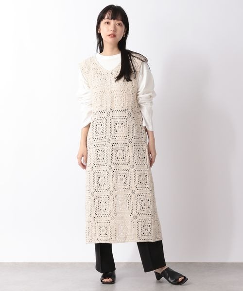 グラニースクエアワンピース ワンピース Lowrys Farm ローリーズファーム のファッション通販 Zozotown