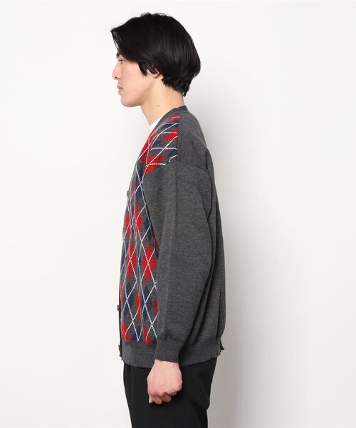 SITRY（シトリー）の「Big silhouette Patterned Knit Cardigan/ビッグシルエット 総柄 ニット カーディガン/カーデ（カーディガン/ボレロ・メンズ・グリーン/グリーン系その他/グリーン系その他2/ベージュ/ベージュ系その他/ベージュ系その他2/チャコールグレー/グレー系その他/グレー系その他2・L/M/XL）」の19枚目の写真