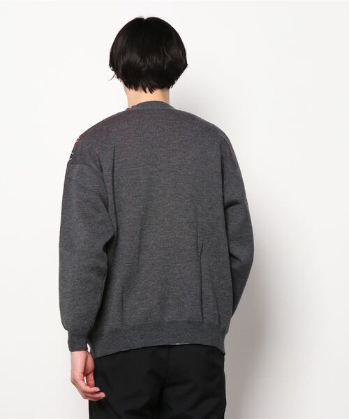 SITRY（シトリー）の「Big silhouette Patterned Knit Cardigan/ビッグシルエット 総柄 ニット カーディガン/カーデ（カーディガン/ボレロ・メンズ・グリーン/グリーン系その他/グリーン系その他2/ベージュ/ベージュ系その他/ベージュ系その他2/チャコールグレー/グレー系その他/グレー系その他2・L/M/XL）」の20枚目の写真