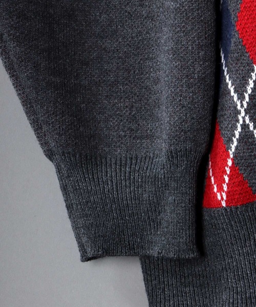 SITRY（シトリー）の「Big silhouette Patterned Knit Cardigan/ビッグシルエット 総柄 ニット カーディガン/カーデ（カーディガン/ボレロ・メンズ・グリーン/グリーン系その他/グリーン系その他2/ベージュ/ベージュ系その他/ベージュ系その他2/チャコールグレー/グレー系その他/グレー系その他2・L/M/XL）」の17枚目の写真