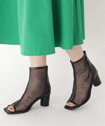 ◆変形トゥメッシュブーツサンダル
