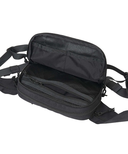 HYSTERIC GLAMOUR（ヒステリックグラマー）の「STAR WOMAN刺繍ナイロン ウエストバッグ（ボディバッグ/ウエストポーチ・メンズ・ブラック/レッド系その他・FREE）」の3枚目の写真