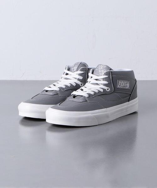 VANS HALF CAB グレー ハイカットスニーカー VANS（ヴァンズ）＞ GREY HALF CAB/スニーカー Vans [Half Cab