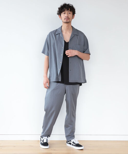 B:MING by BEAMS（ビーミングバイビームス）の「B:MING by BEAMS / ワッフル ワイドフィット タンクトップ（タンクトップ・メンズ・ブラック/グレー/オフホワイト・SMALL/MEDIUM/LARGE/X-LARGE）」の5枚目の写真