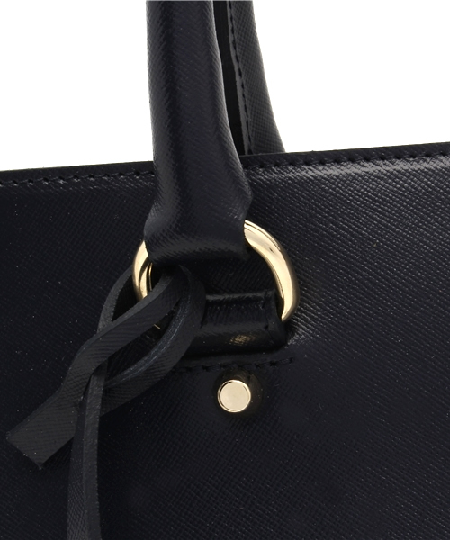 FIGARO Paris（フィガロパリ）の「◇LE SOLIM 配色ハンドBag（ハンドバッグ・レディース・ネイビー/イエロー系その他・FREE）」の13枚目の写真