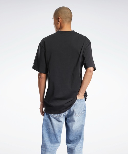 Reebok（リーボック）の「クラシックス レトロ アウトドア Tシャツ / Classics Retro Outdoor T-Shirt /（Tシャツ/カットソー・メンズ・ライトグレー/ブラック/アイボリー・SMALL/MEDIUM/LARGE/X-LARGE/XX-LARGE/X-SMALL/XXX-LARGE）」の9枚目の写真