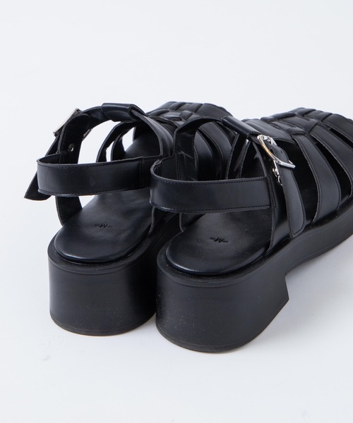 WEGO（ウィゴー）の「WEGO/グルカサンダル（サンダル・レディース・ホワイト/ブラック・MEDIUM/LARGE）」の12枚目の写真