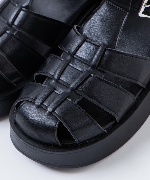 WEGO（ウィゴー）の「WEGO/グルカサンダル（サンダル・レディース・ホワイト/ブラック・MEDIUM/LARGE）」の16枚目の写真