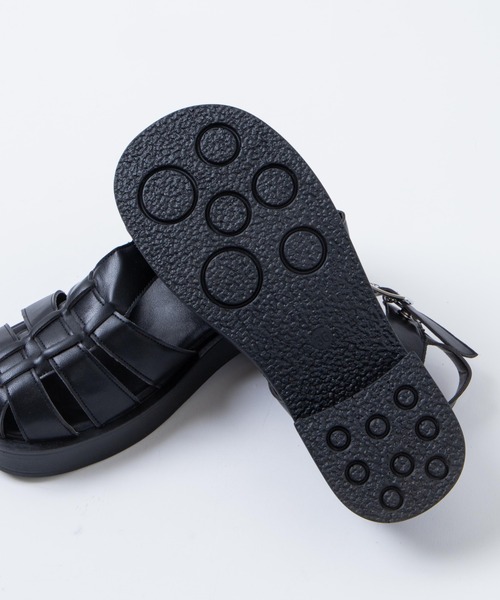 WEGO（ウィゴー）の「WEGO/グルカサンダル（サンダル・レディース・ホワイト/ブラック・MEDIUM/LARGE）」の14枚目の写真