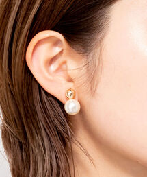 NOLLEY’S Sophi | ボールパールスノーマンイヤリング(イヤリング)
