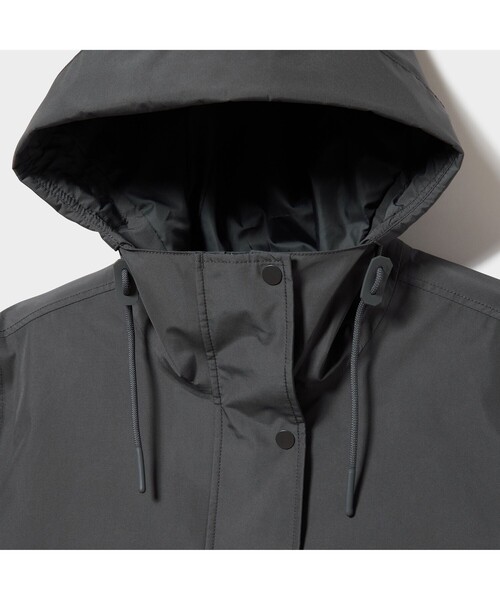 AIGLE（エーグル）の「ゴアテックス ミッドレングス パーカコート（マウンテンパーカー・レディース・アイボリー/チャコール・36/38/40）」の20枚目の写真