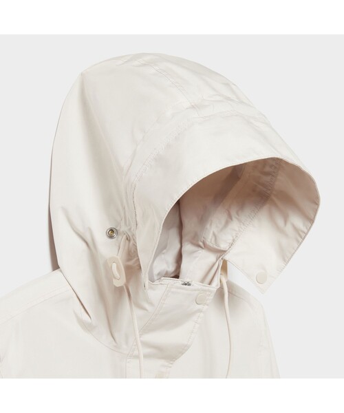 AIGLE（エーグル）の「ゴアテックス ミッドレングス パーカコート（マウンテンパーカー・レディース・アイボリー/チャコール・36/38/40）」の13枚目の写真