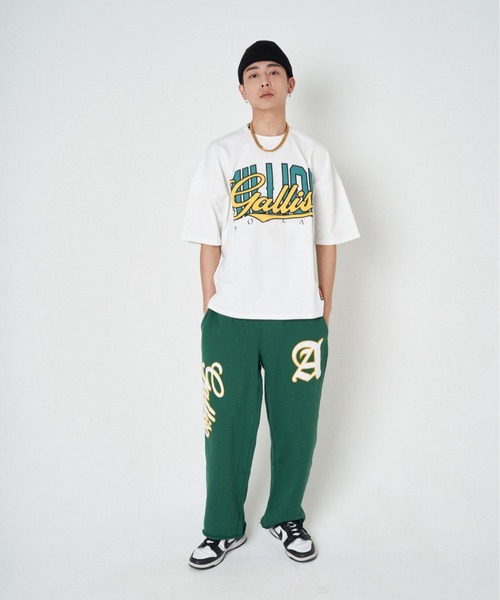 GALLIS ADDICTION（ガリスアディクション）の「GA APPLIQUE COLLEGE TEE（Tシャツ/カットソー・メンズ・ホワイト/ブラック/ブルー/グリーン・M/L）」の18枚目の写真