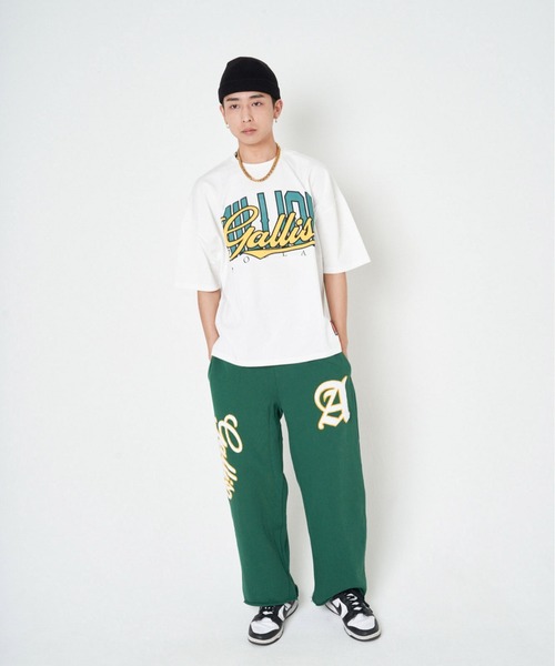 GALLIS ADDICTION（ガリスアディクション）の「GA APPLIQUE COLLEGE TEE（Tシャツ/カットソー・メンズ・ホワイト/ブラック/ブルー/グリーン・M/L）」の19枚目の写真