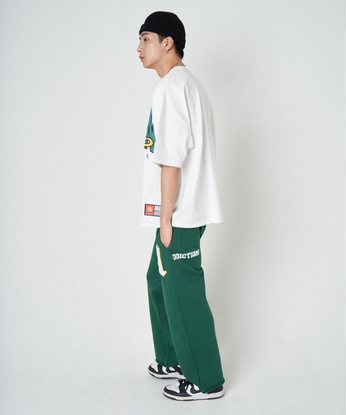 GALLIS ADDICTION（ガリスアディクション）の「GA APPLIQUE COLLEGE TEE（Tシャツ/カットソー・メンズ・ホワイト/ブラック/ブルー/グリーン・M/L）」の21枚目の写真