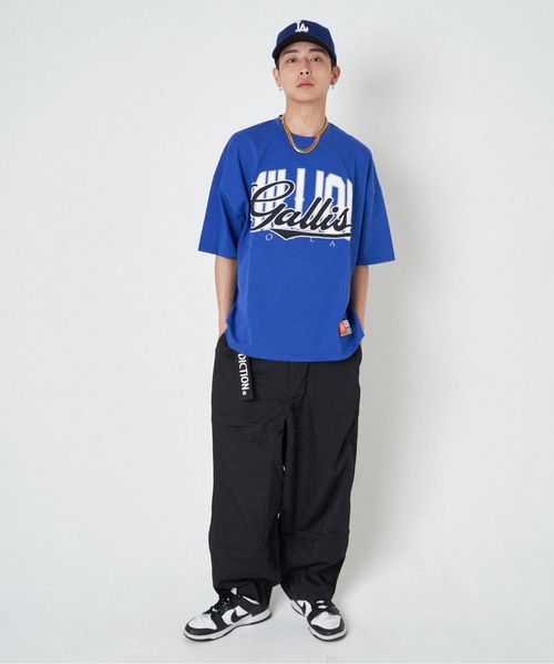 GALLIS ADDICTION（ガリスアディクション）の「GA APPLIQUE COLLEGE TEE（Tシャツ/カットソー・メンズ・ホワイト/ブラック/ブルー/グリーン・M/L）」の5枚目の写真