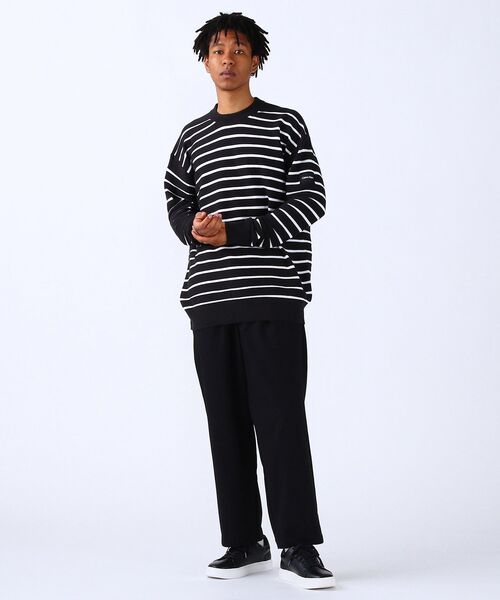 Calvin Klein（カルバン・クライン）の「ボーダークルーネックセーター
