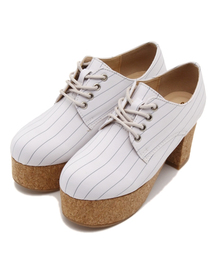 one after another NICE CLAUP | 【non-no掲載　ナイスクラップ】厚底レースアップシューズ(ブーティ)