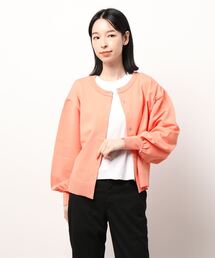 NICOLE white | リングスナップ カーディガン(カーディガン/ボレロ)