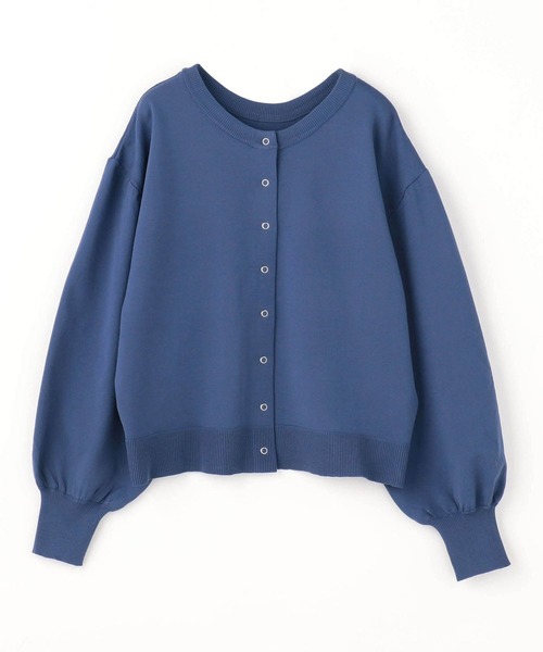 NICOLE white（ニコルホワイト）の「リングスナップ カーディガン（カーディガン/ボレロ・レディース・ピンク/パープル/イエロー/ブルー/グリーン・FREE）」の12枚目の写真