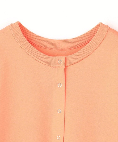 NICOLE white（ニコルホワイト）の「リングスナップ カーディガン（カーディガン/ボレロ・レディース・ピンク/パープル/イエロー/ブルー/グリーン・FREE）」の15枚目の写真