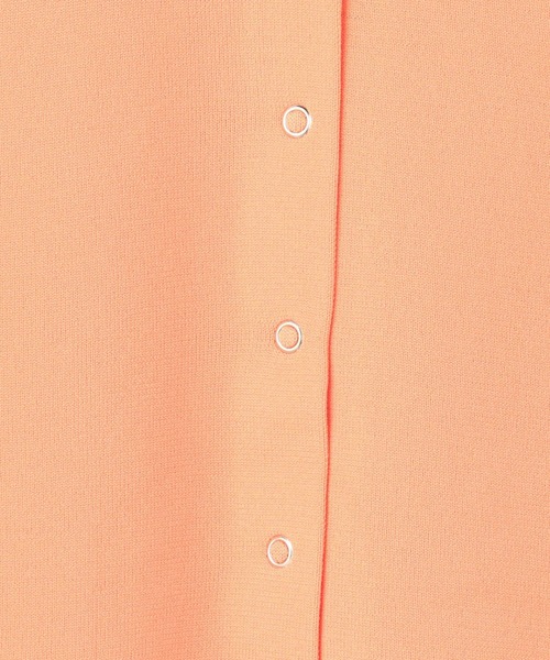 NICOLE white（ニコルホワイト）の「リングスナップ カーディガン（カーディガン/ボレロ・レディース・ピンク/パープル/イエロー/ブルー/グリーン・FREE）」の17枚目の写真