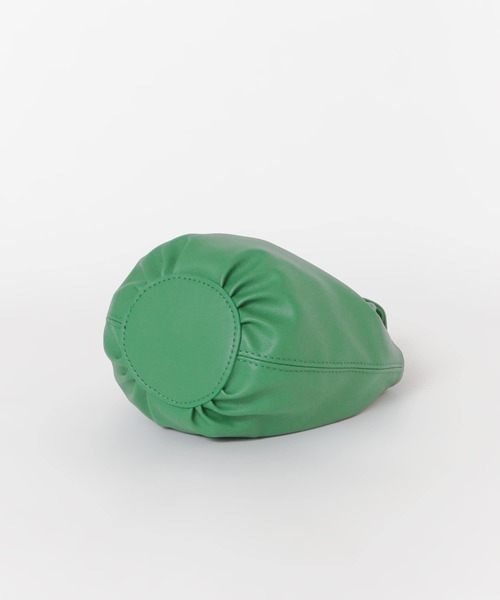 SENSE OF PLACE by URBAN RESEARCH（センスオブプレイスバイアーバンリサーチ）の「シンプルミニワンハンドルバッグ（ハンドバッグ・レディース・ブラック/グリーン/アイボリー・ONE）」の9枚目の写真