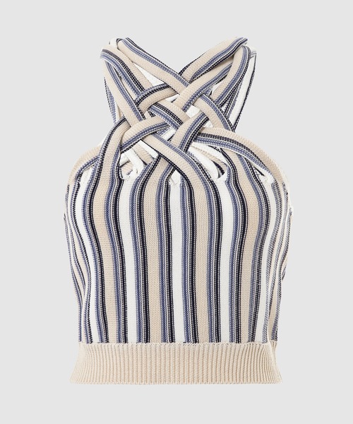 Y/Project（ワイプロジェクト）の「BRAIDED NECK KNIT TOP（ニット 