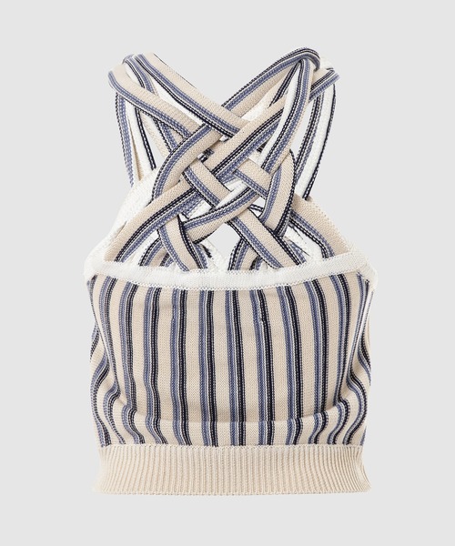 Y/Project（ワイプロジェクト）の「BRAIDED NECK KNIT TOP（ニット 