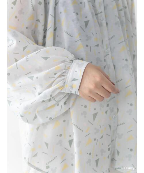 Disney(ディズニー)の「総柄プリントシャツ/Mickey(シャツ/ブラウス・レディース・オフホワイト/イエロー・FREE)」の15枚目の写真