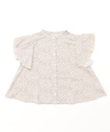 coca（coca） | grayフラワー フリルブラウス(シャツ/ブラウス)