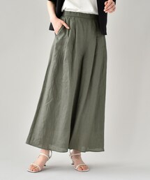 UNTITLED（アンタイトル）の「◆【ラクに着られる】ブリーゼリネン スカーチョ（その他パンツ）」