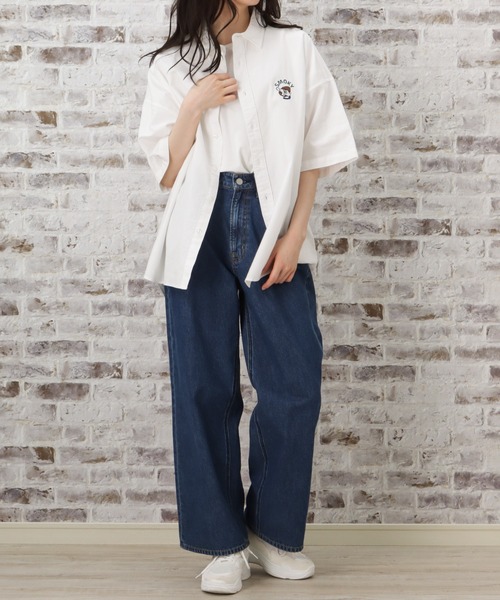 Mac-House(マックハウス)の「ワッペンコラージュシャツ(シャツ/ブラウス・メンズ・ホワイト/ネイビー/グリーン・M/L)」の20枚目の写真