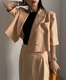 Ameri（アメリ）の「CUT OFF SHORT JACKET（その他アウター・レディース）」